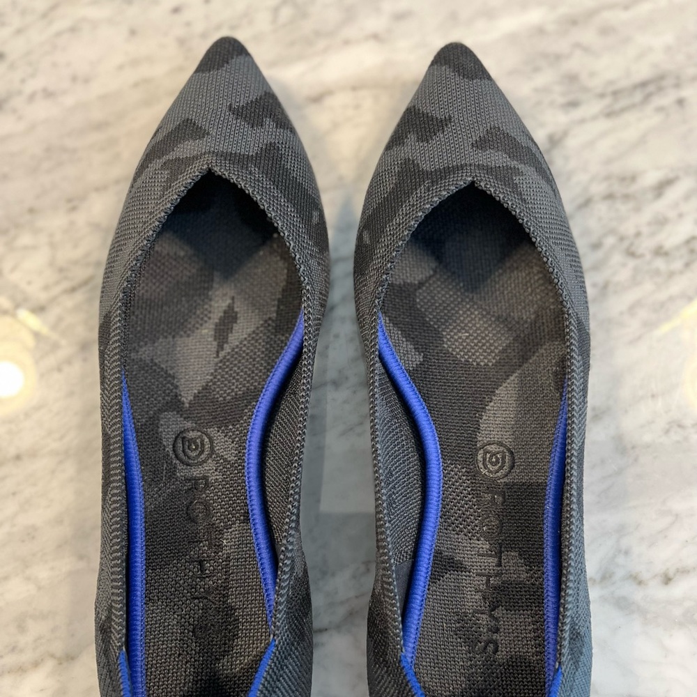 Rothy’s Grey Camo Points at 11.5